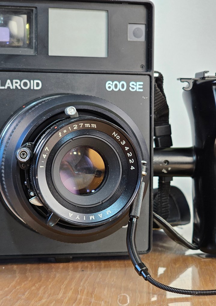 Polaroid 600 SE Complete Medium Format Set – Mamiya 127mm & 150mm – 6x7, 6x9, Packfilm – Ground Glass Analogue camera #4.3