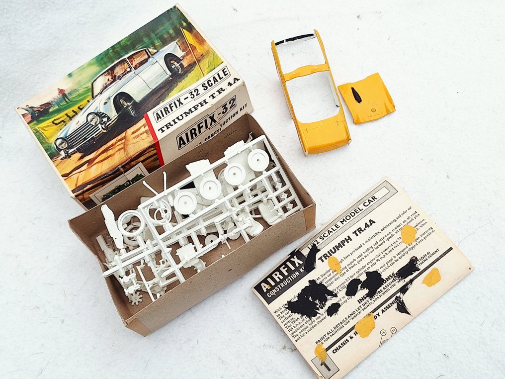 Airfix 1:32 - 模型運動車 - Triumph TR4A - 建筑套件编号 M202C #1.0
