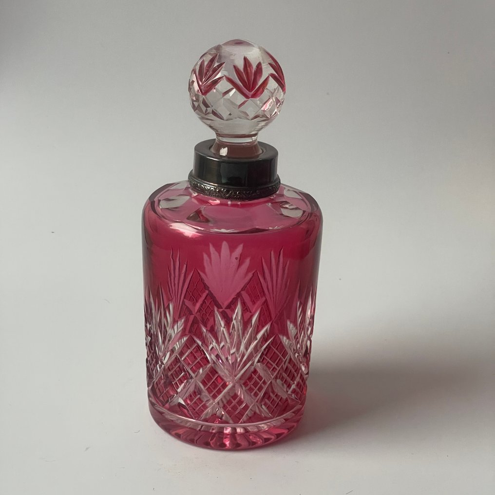 Baccarat - Φιάλη αρώματος - .925 silver - επικάλυψη κρυστάλλου #1.0