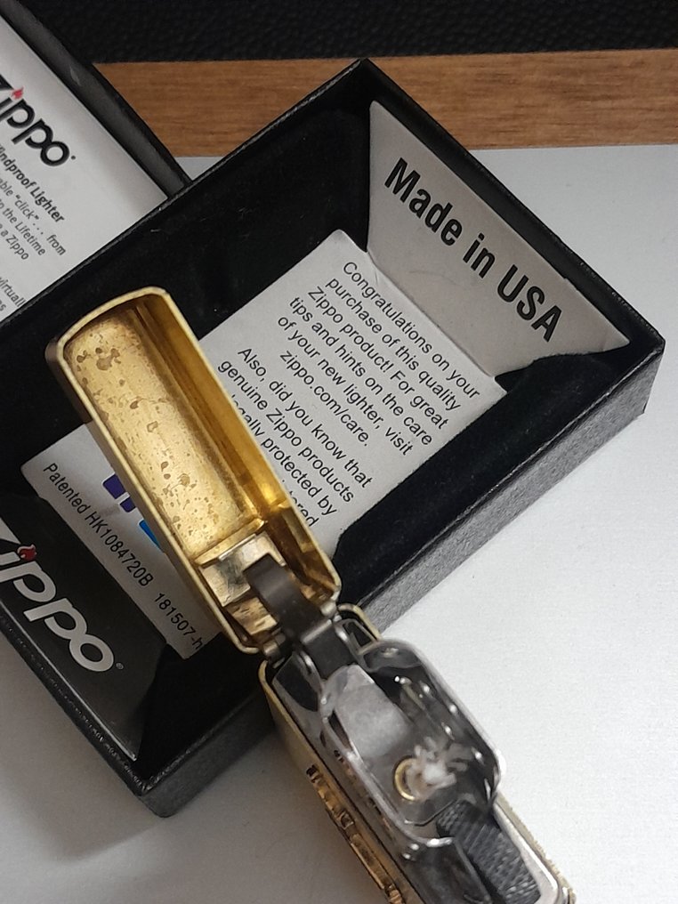 Zippo - Ei pohjahintaa - Taskusytytin - Messinki #3.2