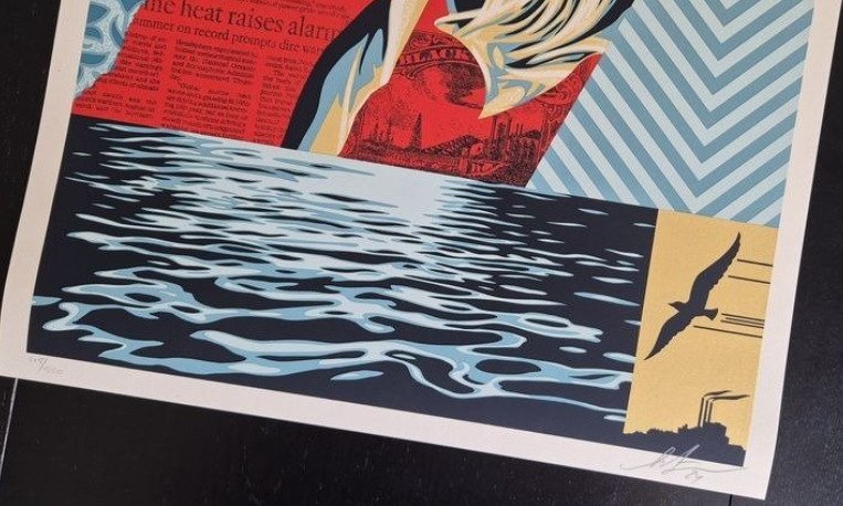 Shepard Fairey (OBEY) (1970) - Environmental Justice #2.1