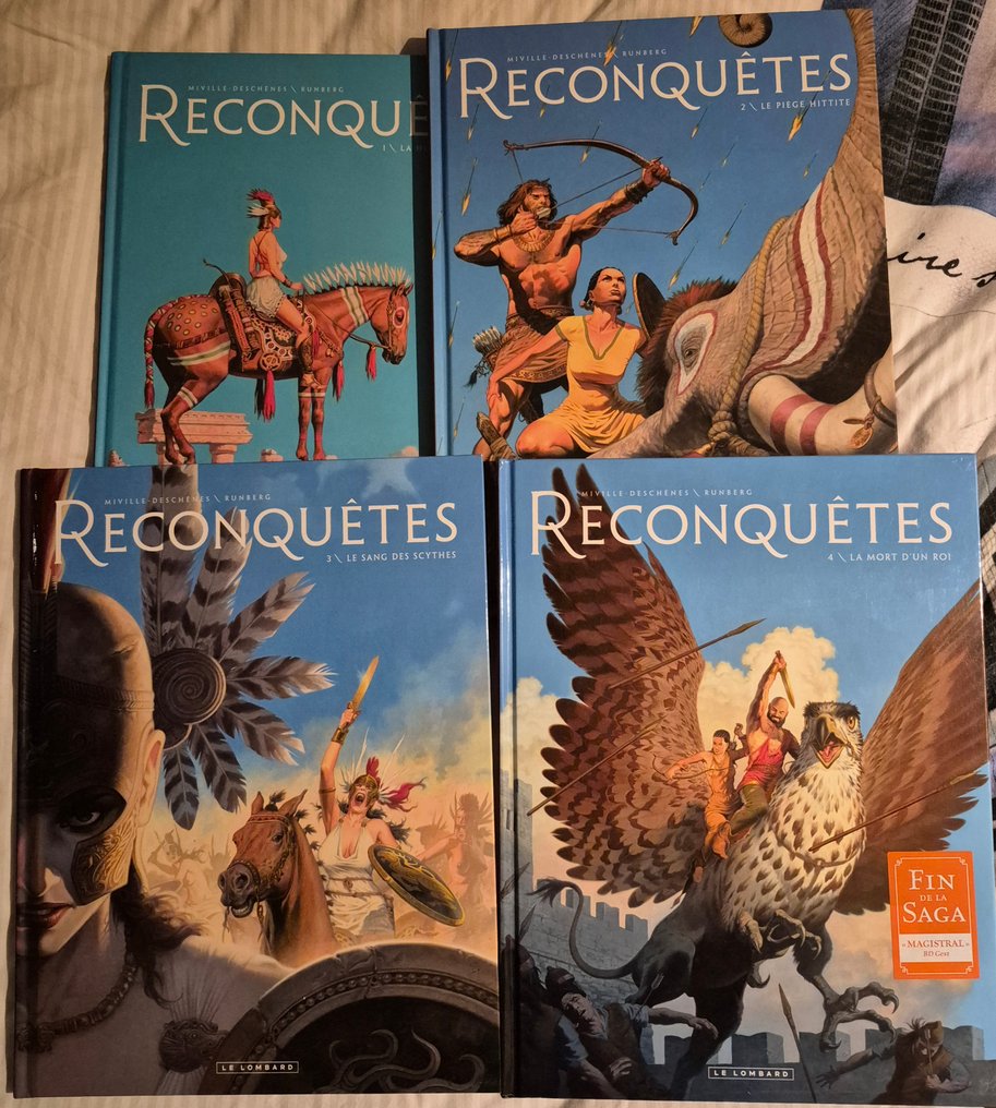 Reconquêtes T1 à T4 - Série complète - 4x C - 4 Album - Πρώτη έκδοση - 2011/2016 #1.0