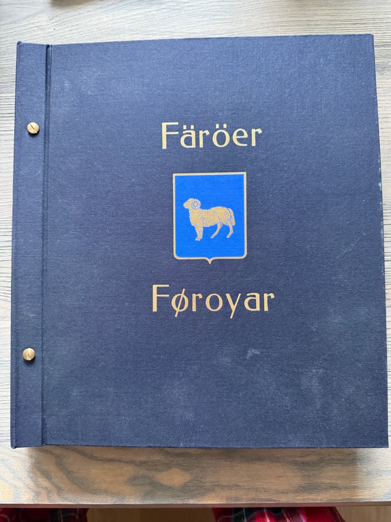 Faroe Islands 1975/1997 - Party of stamps, sheets, and postcards in a Davo album #1.0