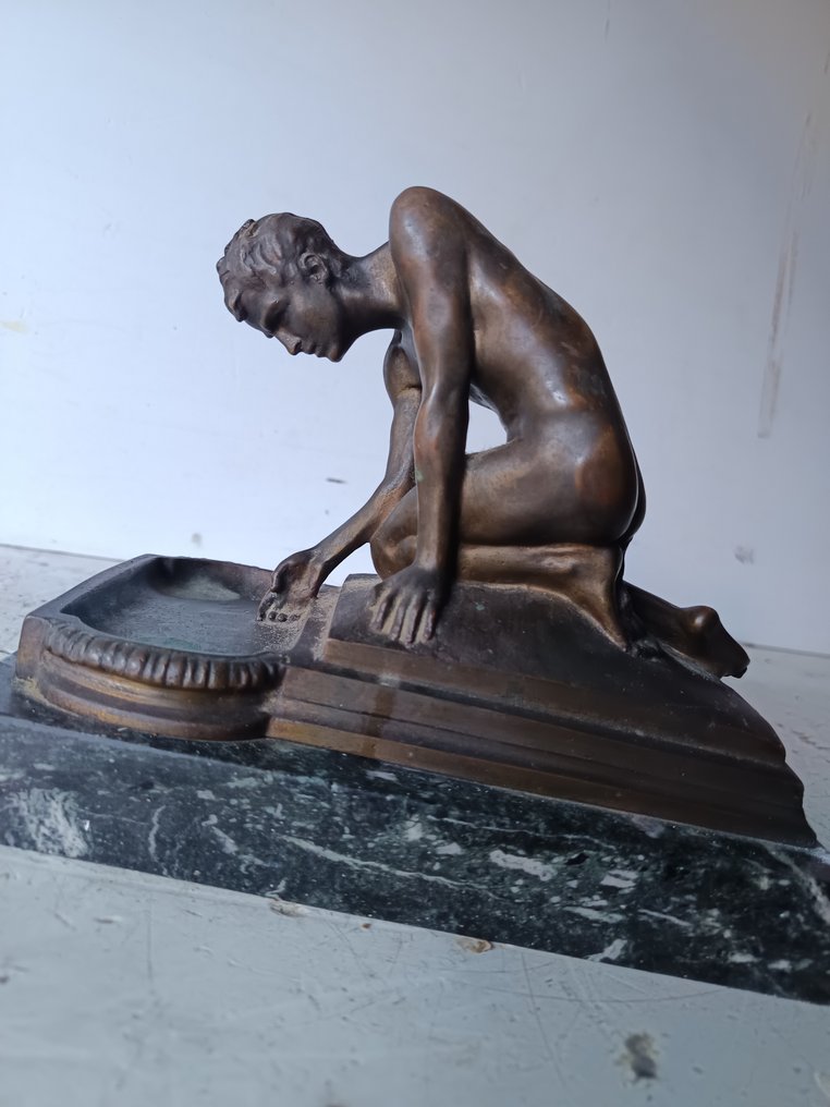 Veistos, Narciso - 19 cm - Pronssi #1.0