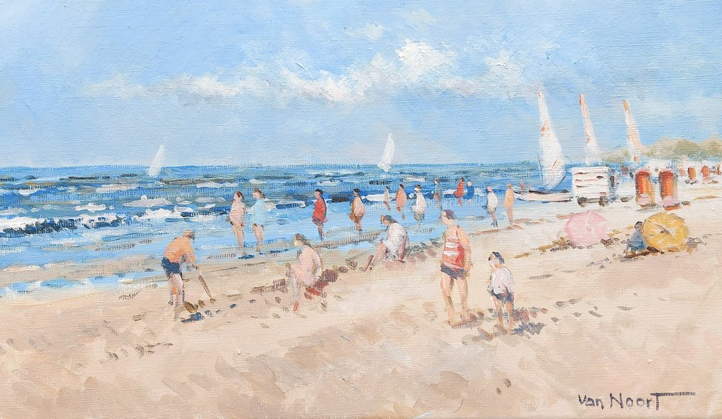 Van Noort (XX-XXI) - Zonnig strandgezicht Zandvoort #1.0