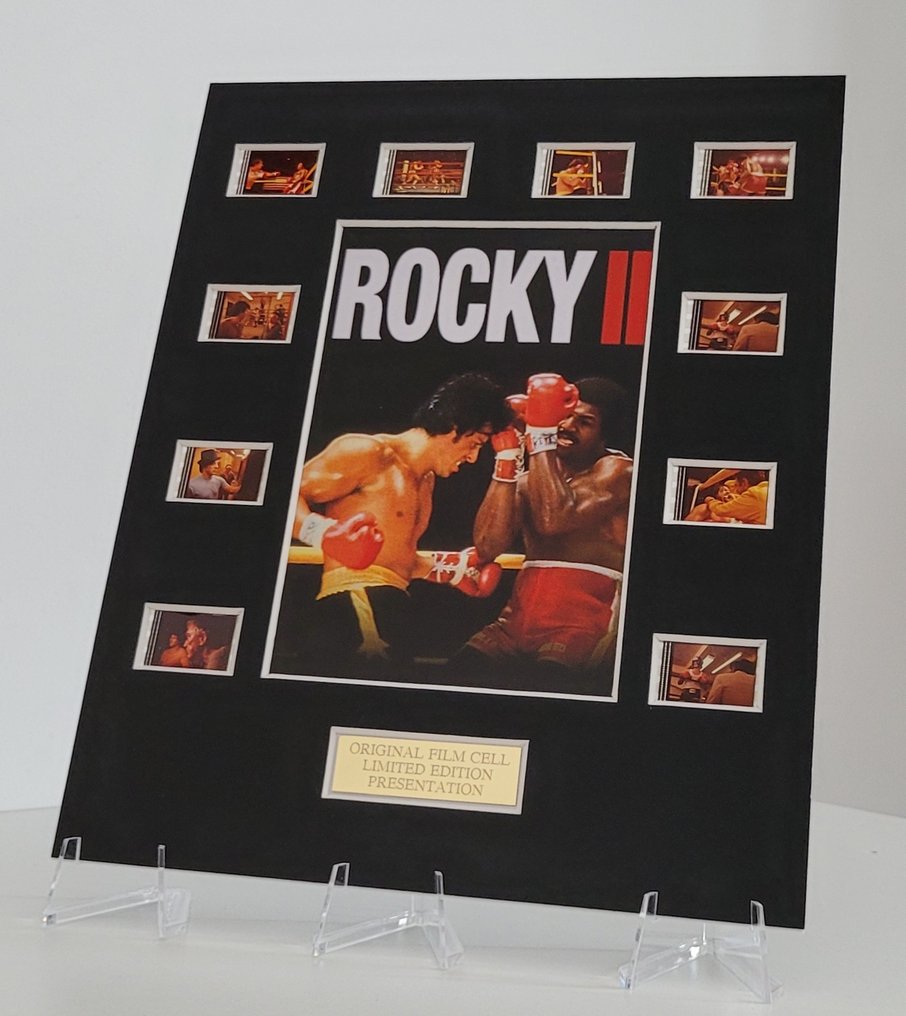 Rocky II - Framed Film Cell Display with COA #4.3