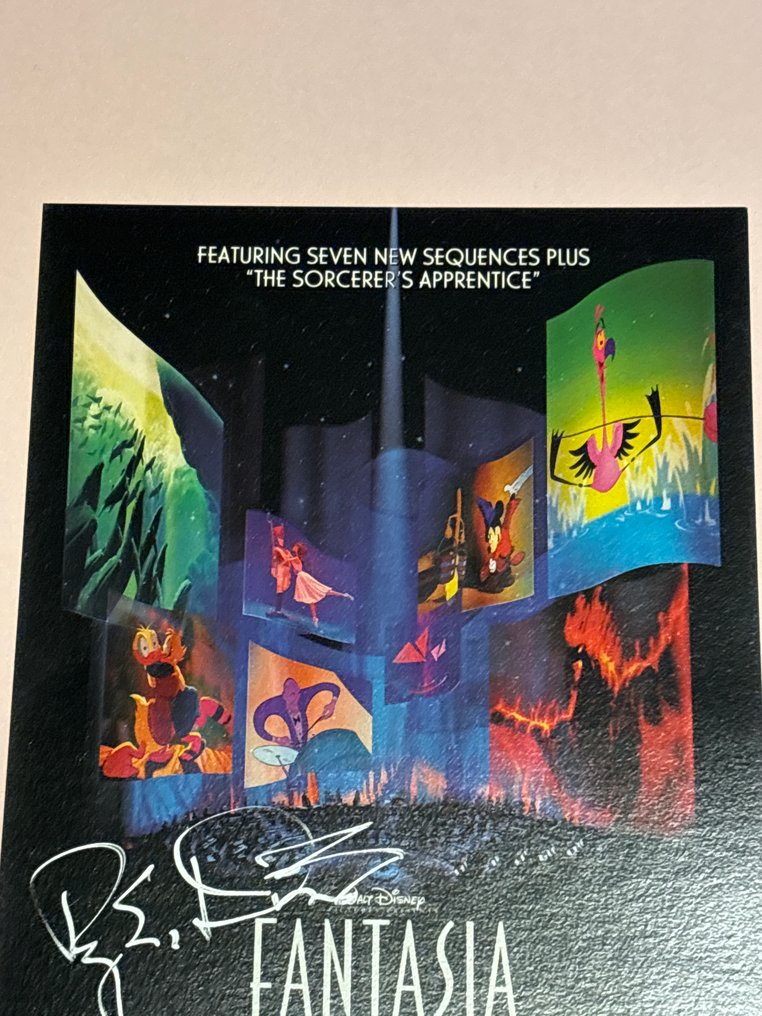 Roy Edward Disney - Autographe de roy edward disney - 2000 #3.2