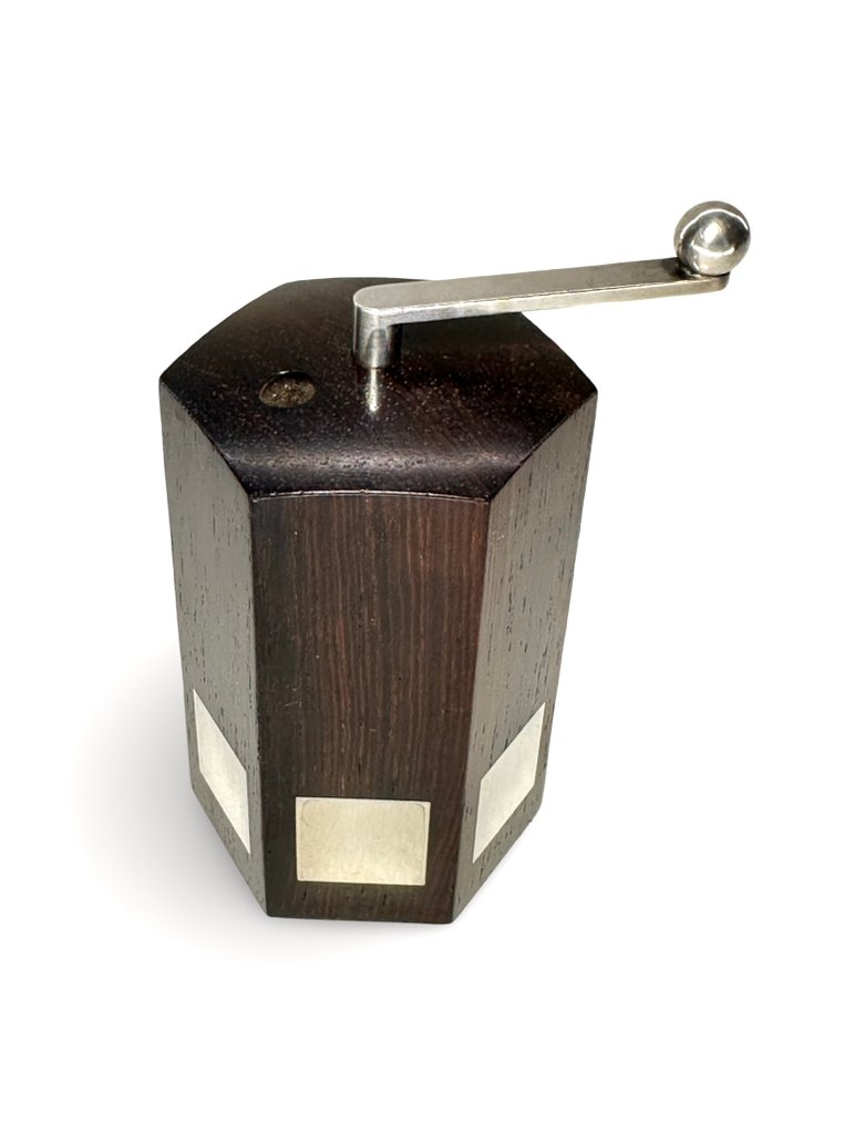 Hans Hansen - 盐和胡椒瓶 - 英镑, 西阿拉黄檀木 #1.0