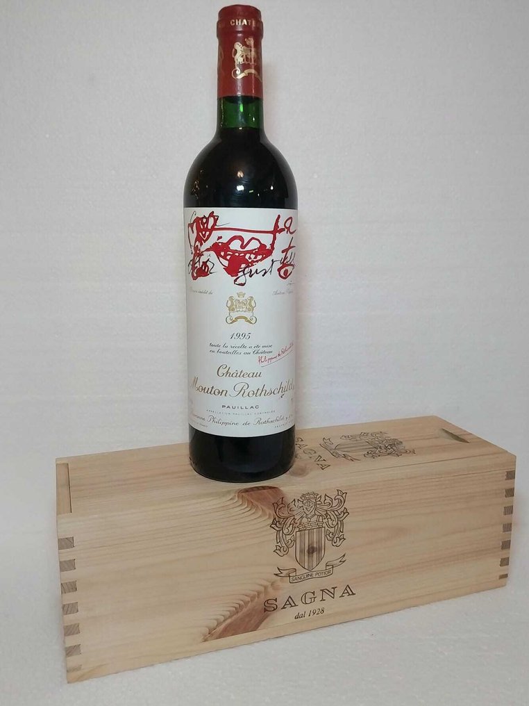 1995 Château Mouton Rothschild - Pauillac - 1 Î¦Î¹Î¬Î»Î· (0,75L) #2.1