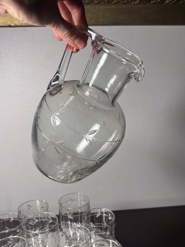 attr., Baccarat - Carafe - Longchamp - Crystal #3.2