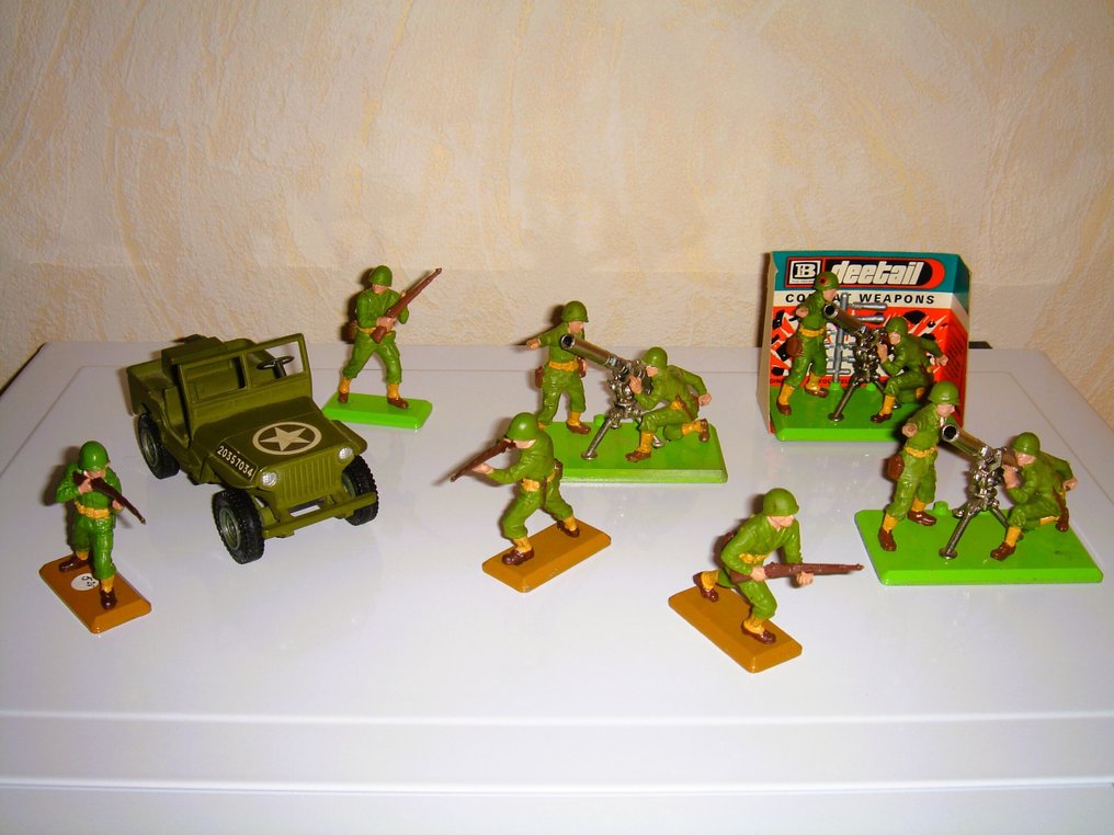 Britains Deetail 1971 - Παιχνίδι στρατιωτάκι US Marines - 1970-1980 - Ηνωμένο Βασίλειο #1.0