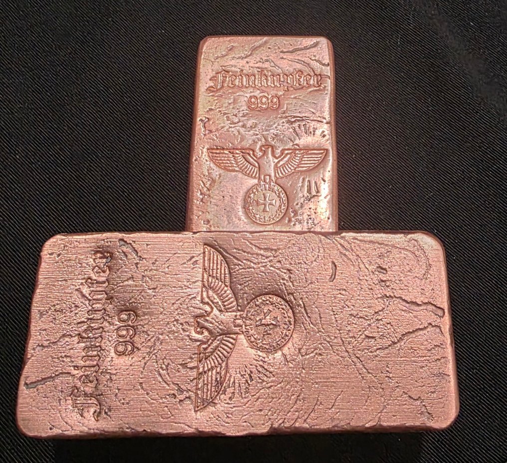 1285 grams 999 - Copper - Edelmetalle, Germany  (Ingen mindstepris) #3.2