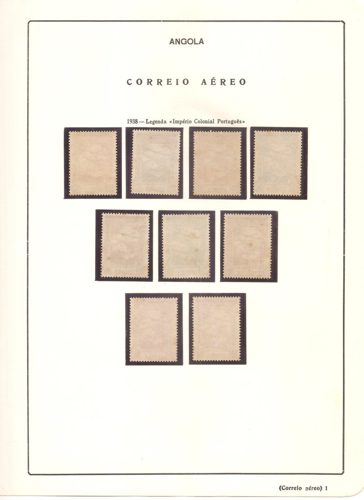 Angola 1904/1956 - Collezione con Corriere Aereo #1.0