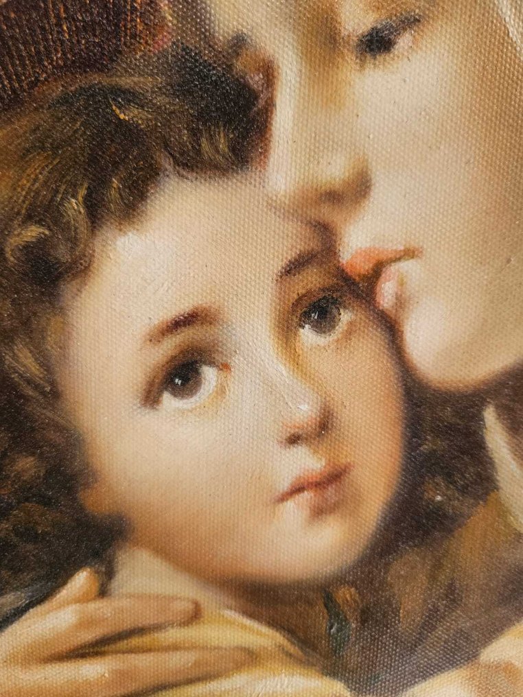 T. Akerman - Madonna con bambino - 30 x 40 cm #1.0