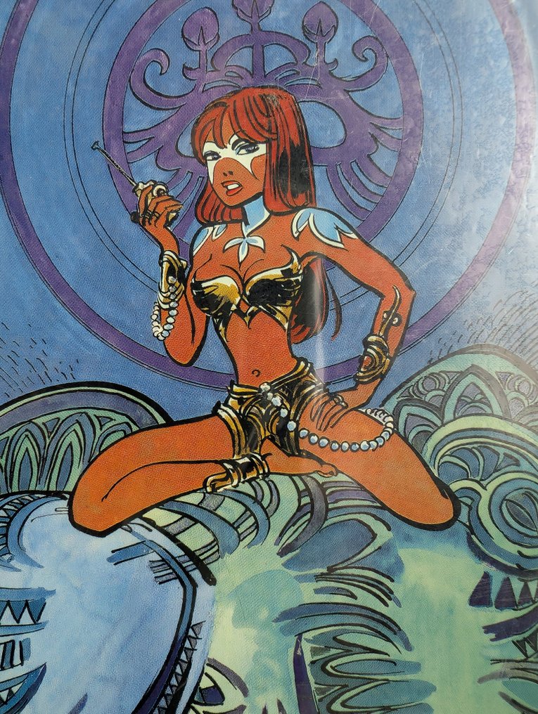 Valerian et Laureline - 1 Enamelled plaque #3.2