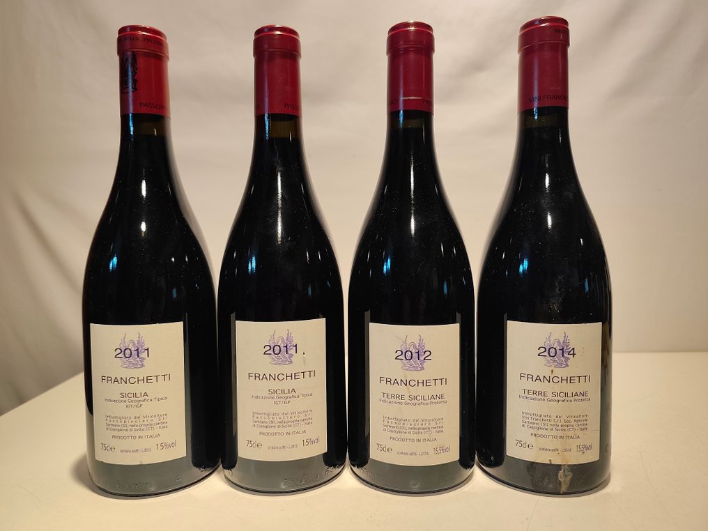 Franchetti , 2011 x2, 2012, 2014 - Sicilia - 4 Bottles (0.75L) #2.1