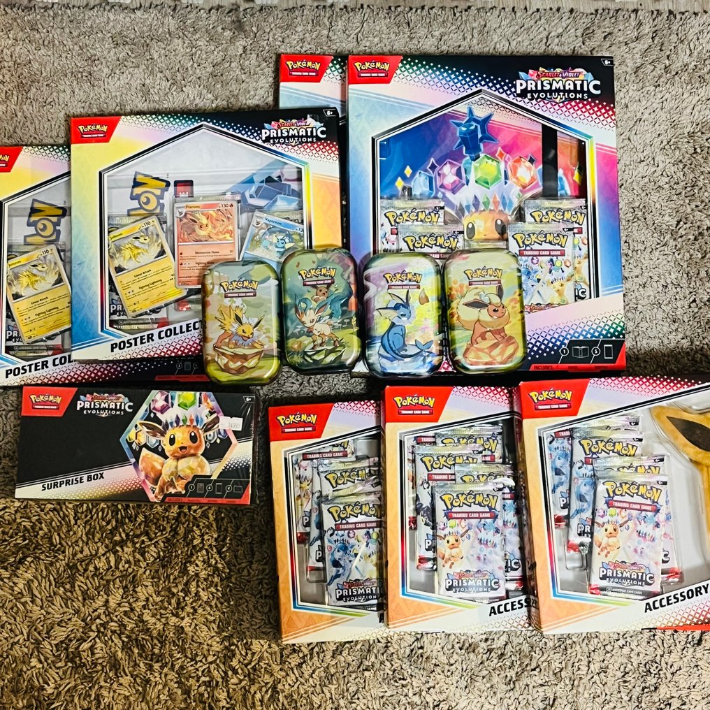 Pokémon - 12 Booster box - Scarlet & Violet - Prismatic Evolutions #1.0