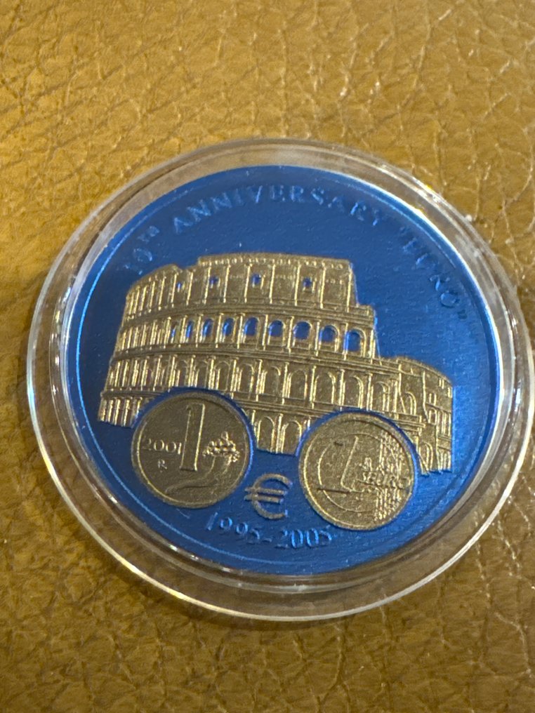 Liberia. 5 Dollars 2005 - Kolosseum Niob - 7,78g (Zonder minimumprijs) #1.0