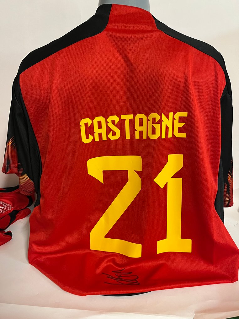 Rode Duivels - Labdarúgó Európa-bajnokság - Castagne - Foci mez #1.0