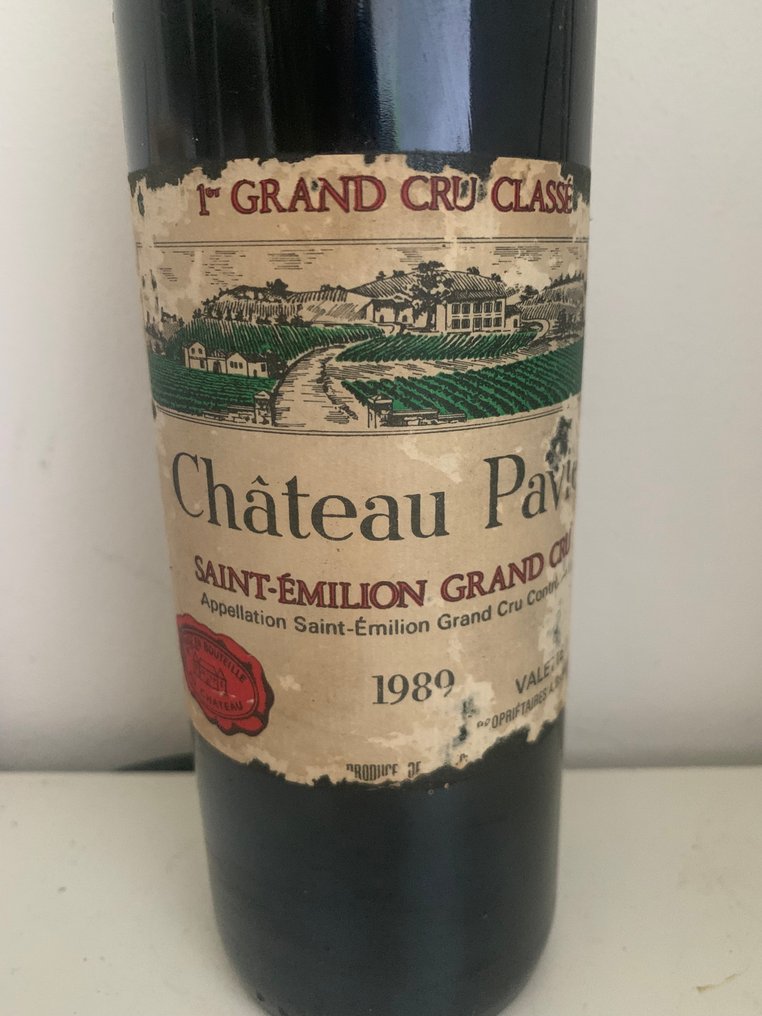 1989 Château Pavie - Bordeaux, Saint-Émilion 1er Grand Cru Classé B - 1 Bottle (0.75L) #1.0