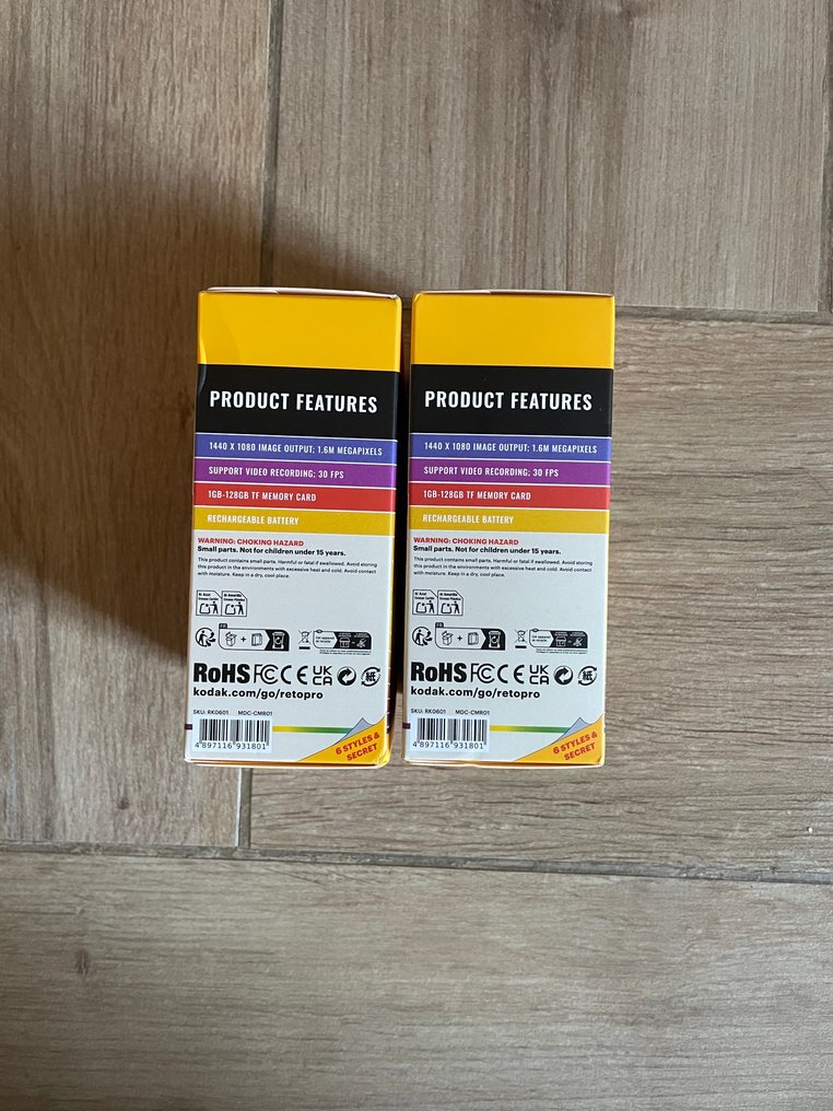 Kodak Charmera Digital Keychain Digital Camera - Blind Box Nuovo Sigillato | Analogt kamera #1.0