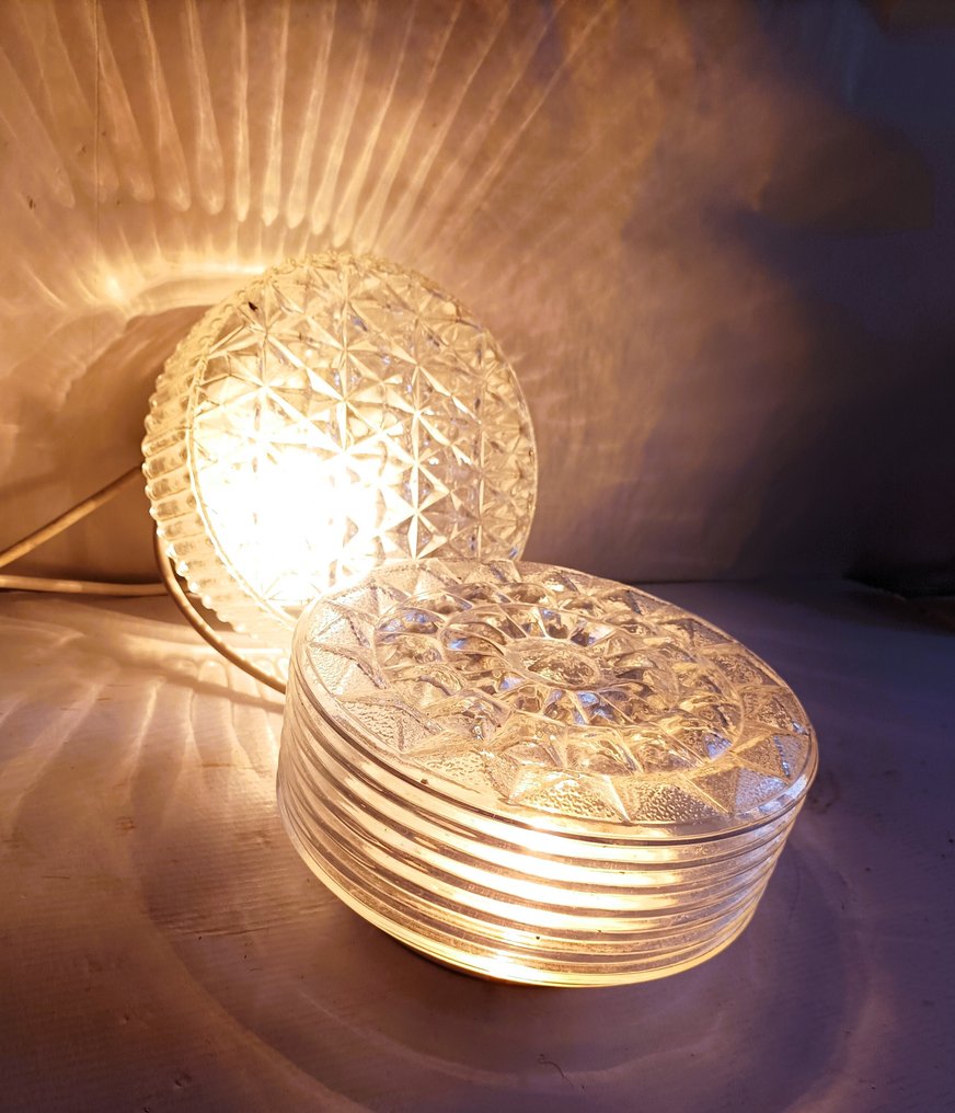 吸顶灯 - 水晶与钢铁 - 两个复古吊顶 #2.1