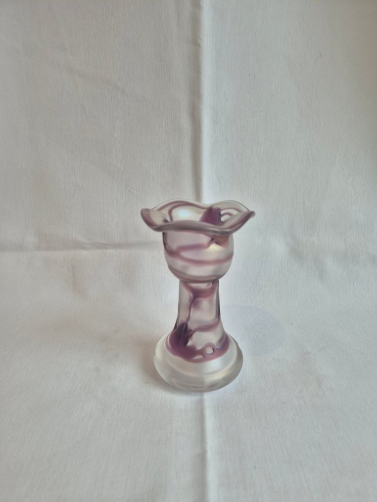 Freiherr von Poschinger - Freiherr von Poschinger - Váza (4) - Üveg - Jégkristályos, szájjal készített #3.2