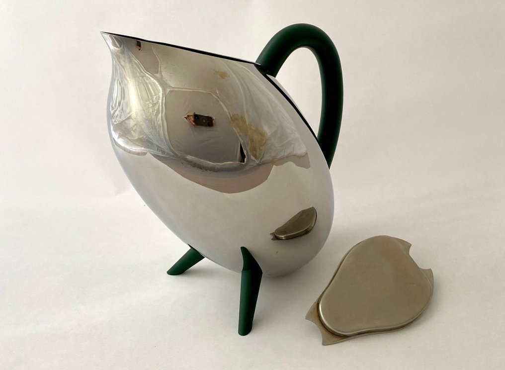 Alessi - Pierangelo Caramia - 茶壺 - 企鹅 - 鋼, 樹脂 - Designklassiker #3.2