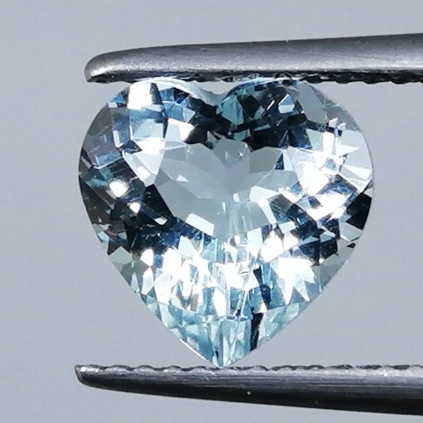 1 pcs  Blå Akvamarin  - 2.21 ct - Instituto Gemólogico Español (IGE) - Uden behandling #1.0