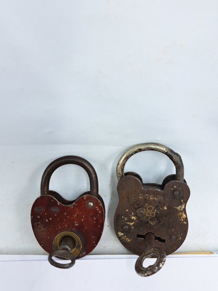 Met Sleutels - Cadenas (2)  - Serrures à levier fonctionnelles #1.0