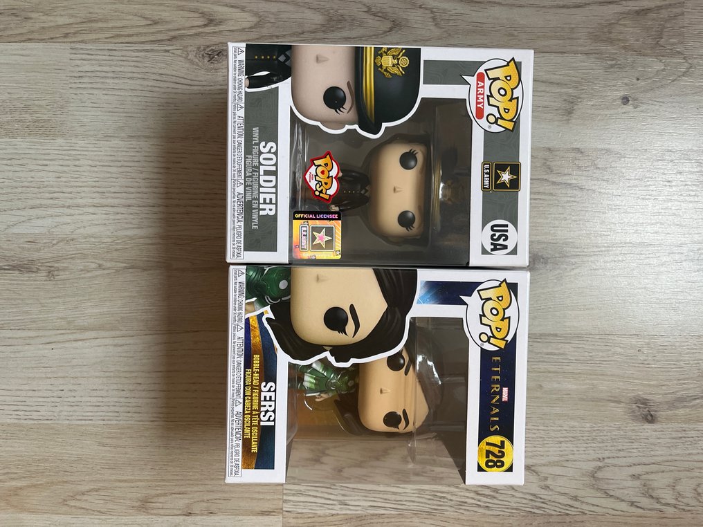 Funko  - Funko Pop Marvel & Army Collection of 4 #2.1