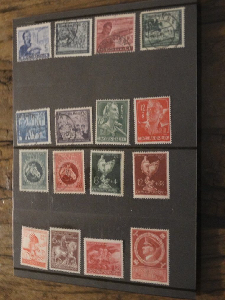 德意志帝国 1900/1945 - 德国帝国使用中和俄罗斯区使用，未使用的邮政新邮票。 #1.0