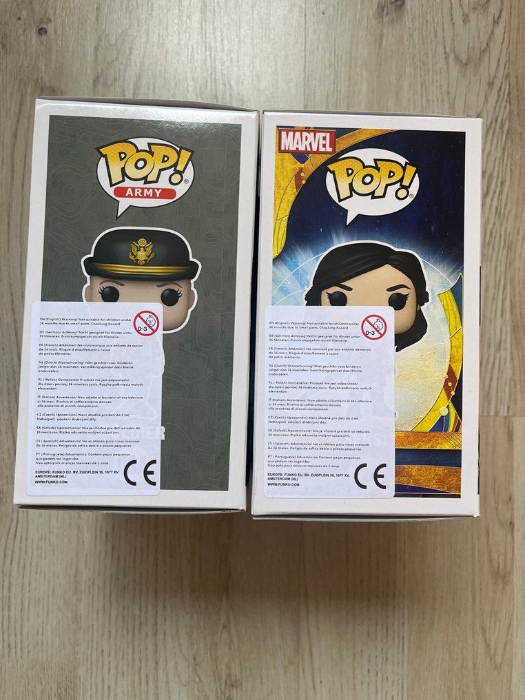 Funko  - Funko Pop Marvel & Army Collection of 4 #4.3