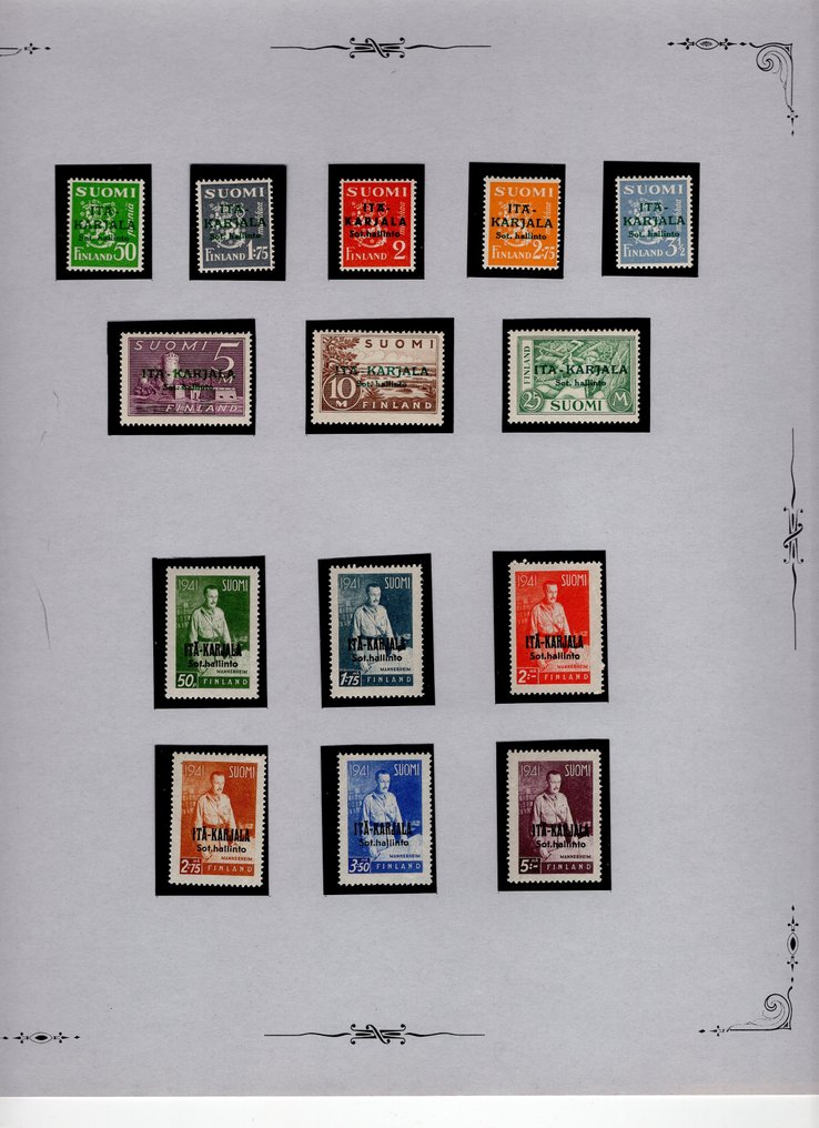 俄罗斯 1922/1960 - 卡累利阿是北欧的一个历史地区，分布在俄罗斯（卡累利阿共和国）和其他地区之间。 #3.2