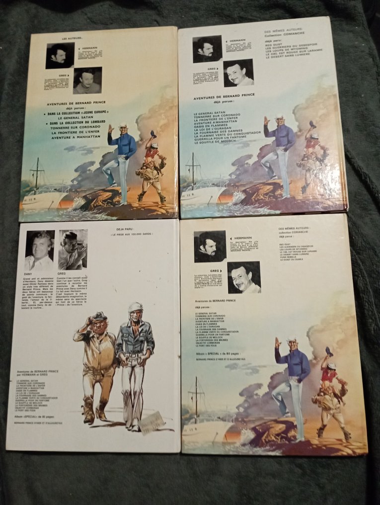 Bernard Prince - 4x C - 4 Album - First edition - 1971/1980 #1.0