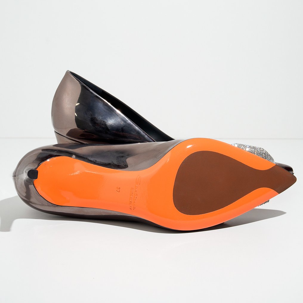 Santoni - Heeled shoes - Size: EU 37.5 - New in box #4.3