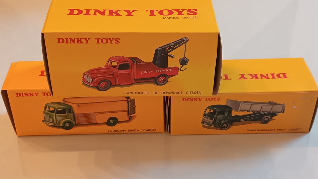 Dinky Toys 1:43 - Modellino di camion (3) - 3x Boxed Re-Issue Models #1.0