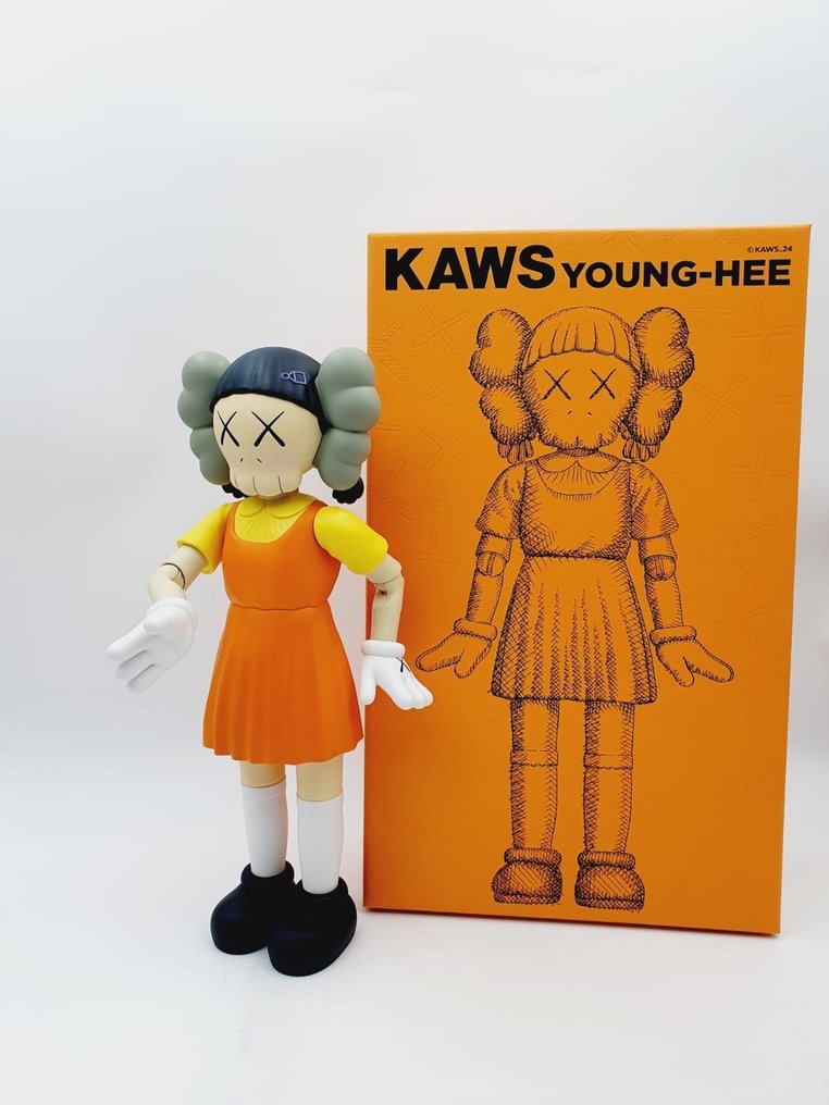 Kaws (1974) - Kaws Young Hee Oranger edition 2025 #4.3