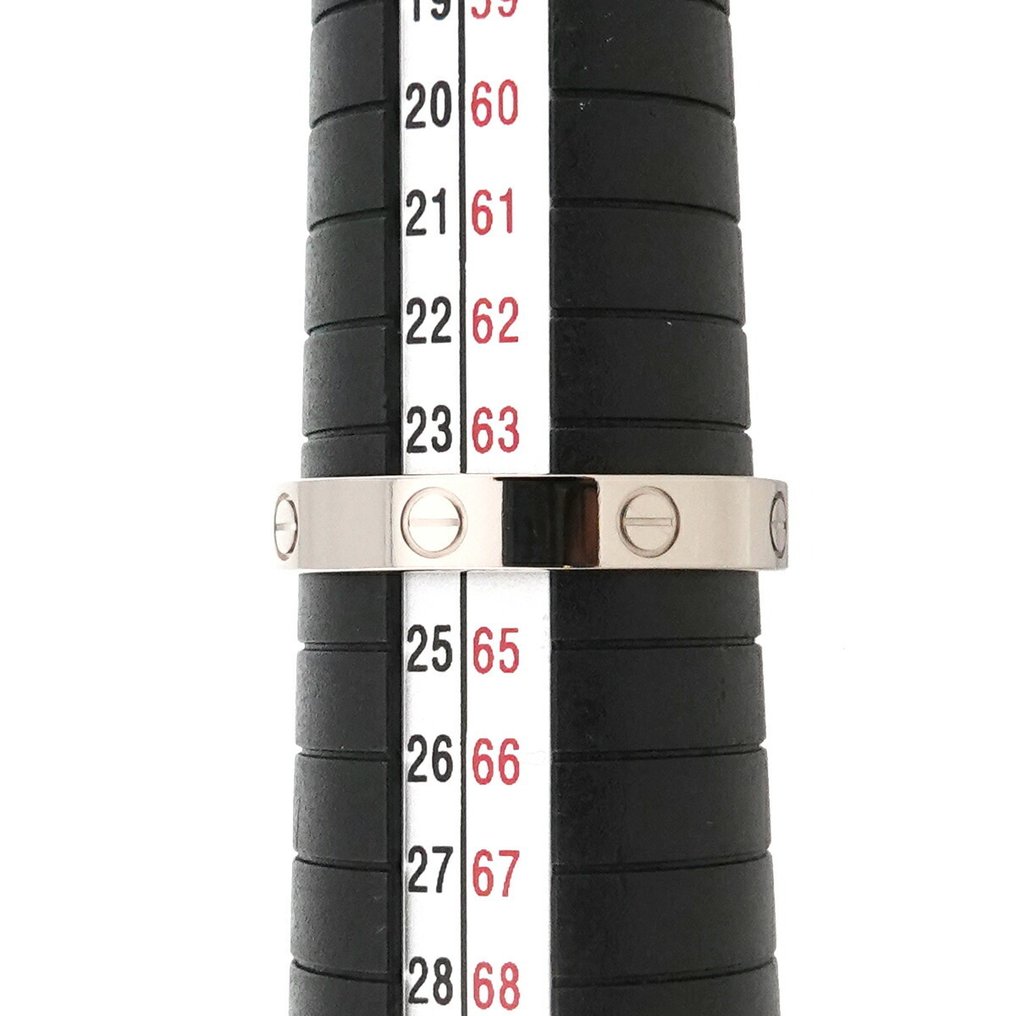 Cartier - 戒指 - 18K包金 白金 #4.3