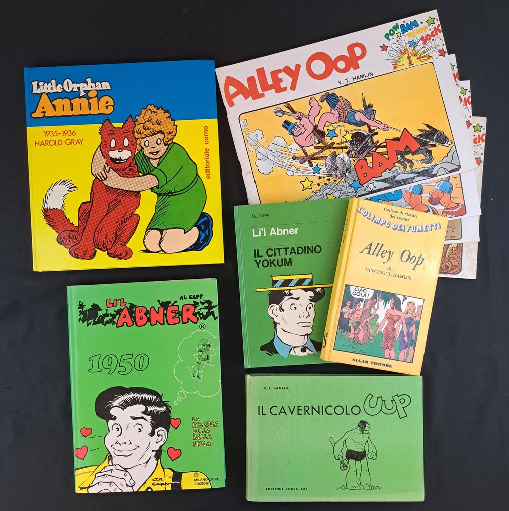 Alley Oop, Li'l Abner, Little Orphan Annie - 9 Comic #1.0