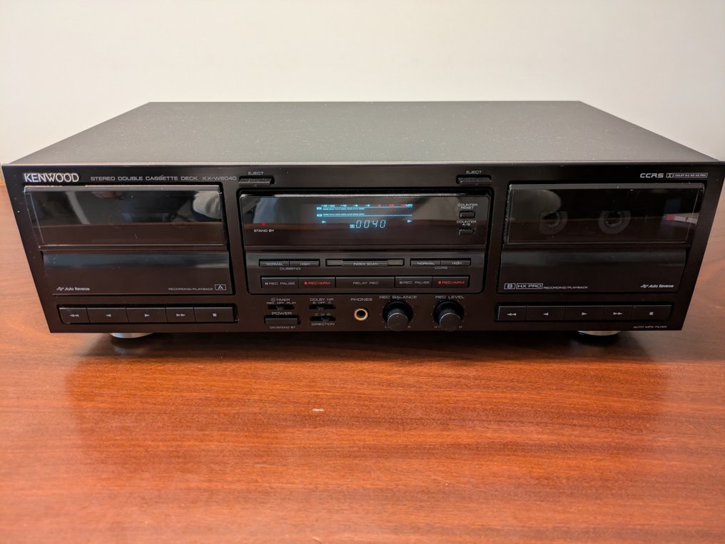 Kenwood - KX-W6040 - Refurbished - New Belt - Audio-cassette deck #1.0