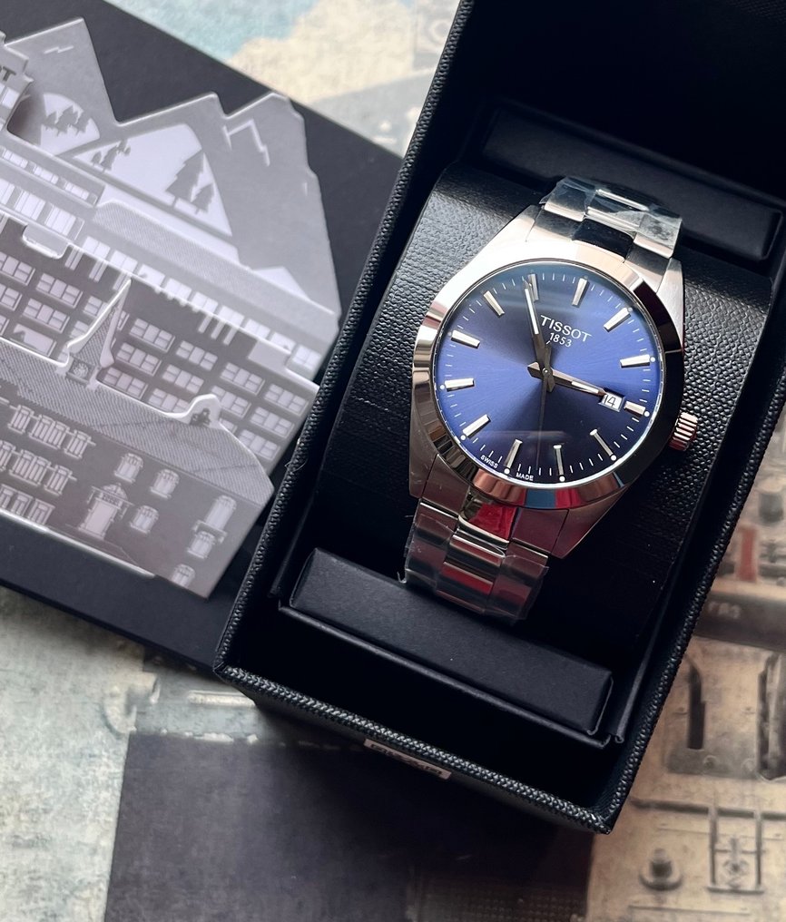 Tissot - No reserve price - GENTLEMAN T127.410.11.041.00 - Quartz - 40 mm - Men - 1970-1979  #3.2