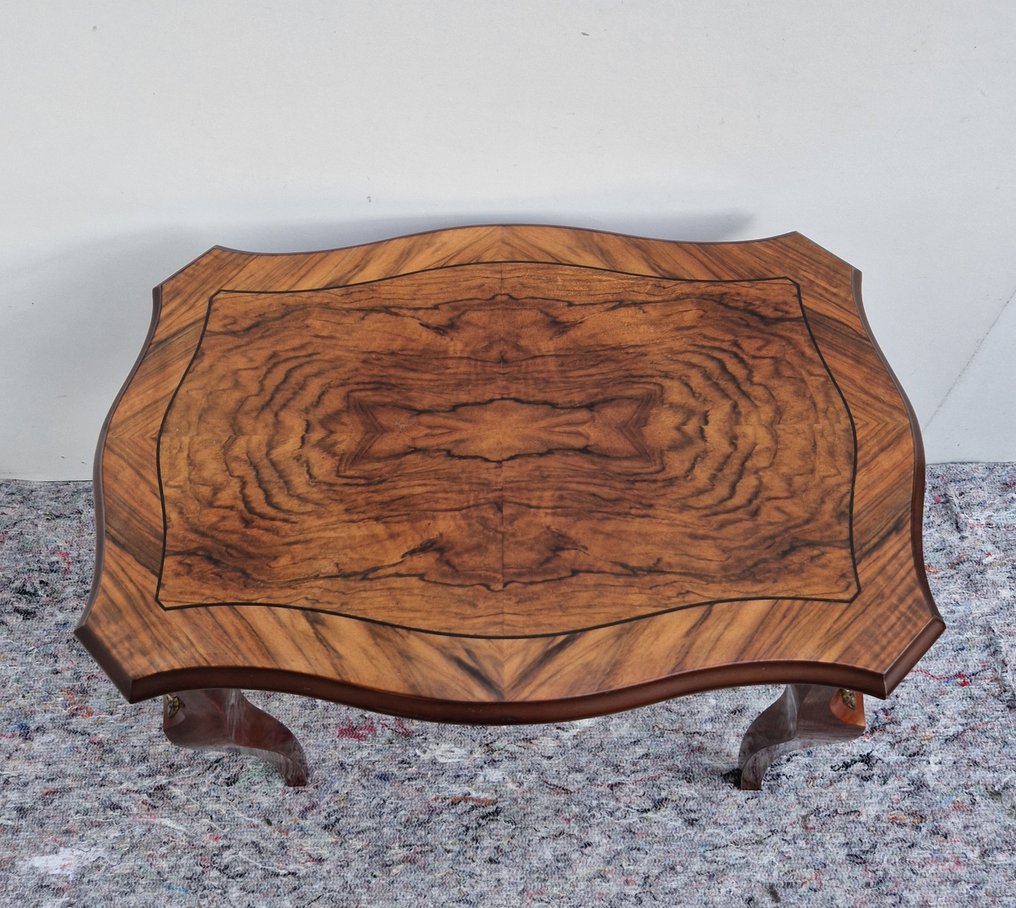Louis XV stijl tafels - Nesting tables (2) - Mahogany, Bronze, Walnut #3.2