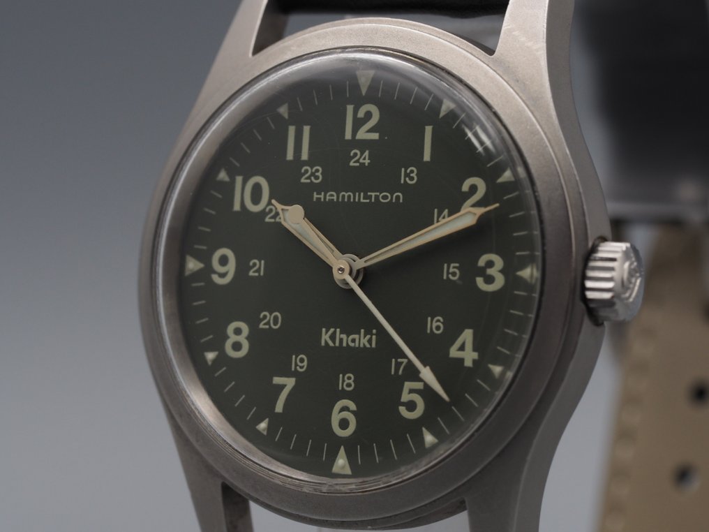 Hamilton - Khaki - χωρίς τιμή ασφαλείας - 9415A - Άνδρες - 1990-1999  #1.0