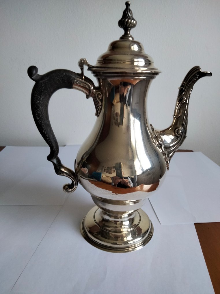 Caffettiera - .925 argento - Caffettiera Giorgio iii 1796 #2.1
