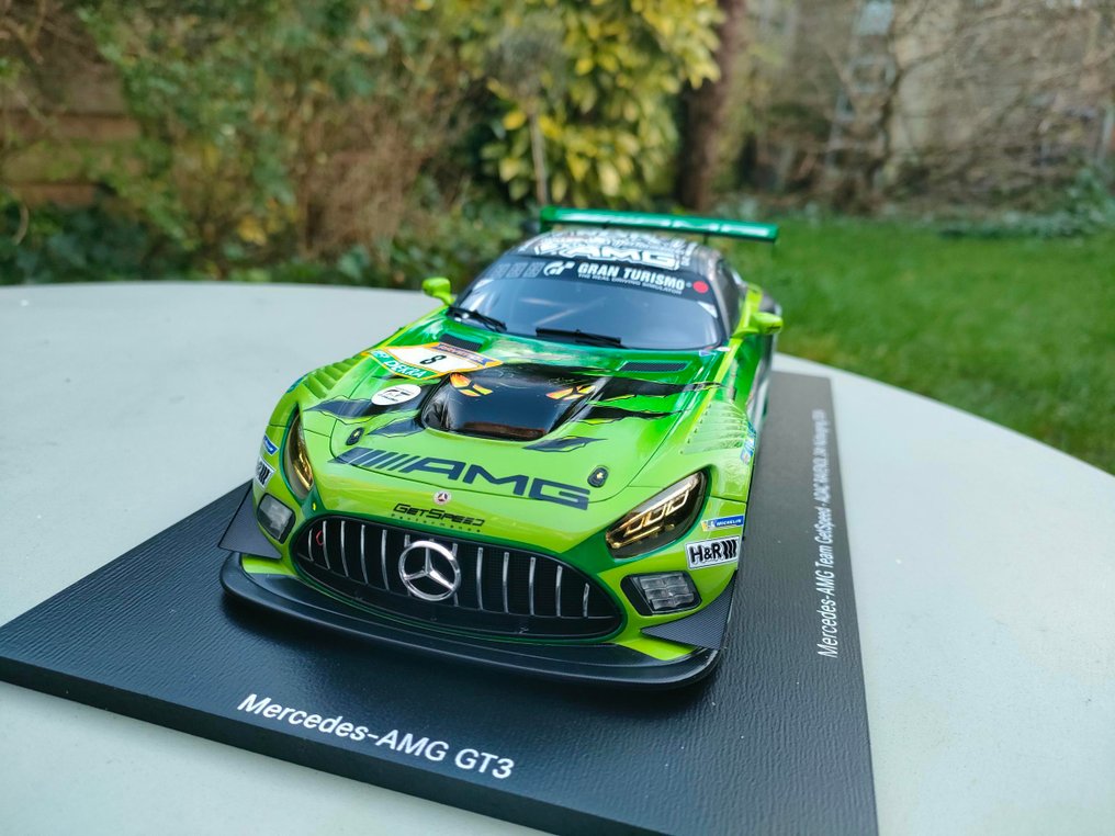 Spark 1:18 - Modelbil - Mercedes-Benz AMG GT3 - 24 timer Nürburgring 2024, begrænset udgave! #2.1