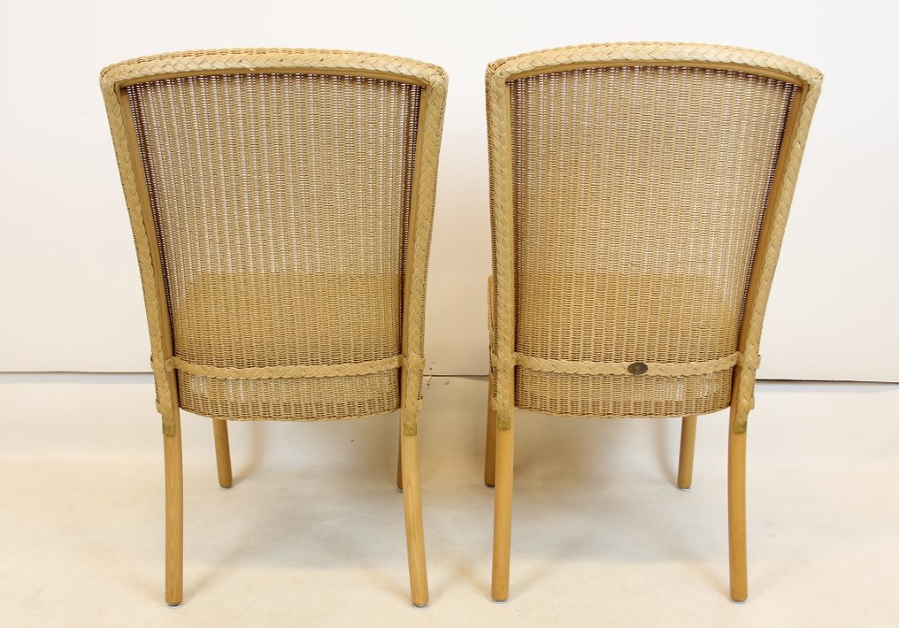 椅子 - 木, Riet - 两把椅子 #4.3