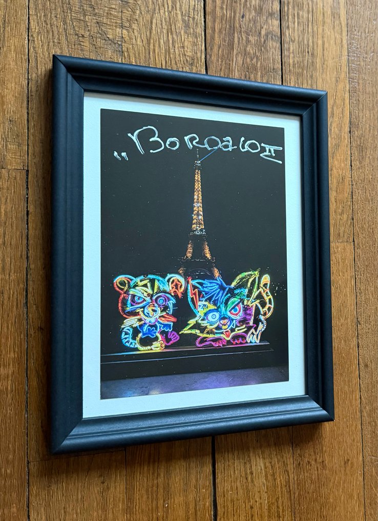 Bordalo II (1987) - Irreversible. Signed - Mini Print Invitation #1.0