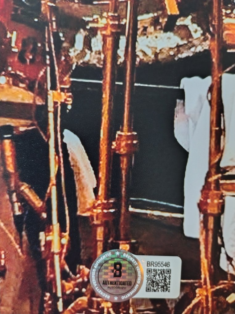 Iron Maiden - Nicko McBrain - Signed in person w/ Beckett Holo COA #4.3