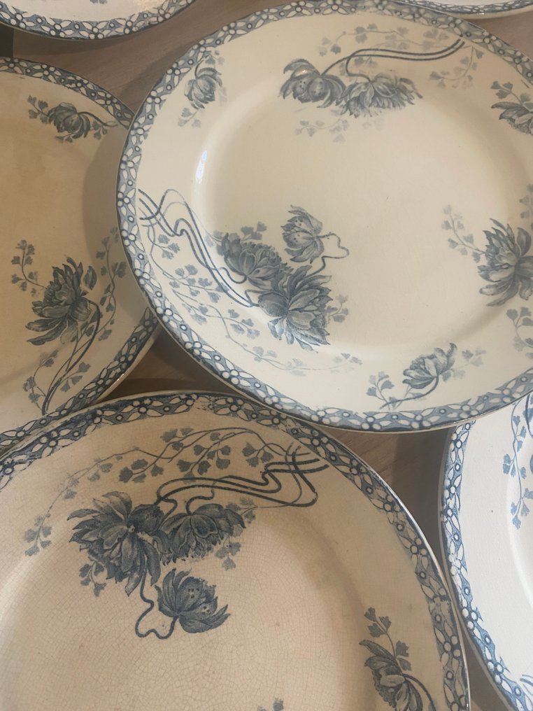 Sarreguemines, U&C Sarreguemine - Serviço de sobremesa (7) - ROYAT - Barro - U&C Sarreguemines Royat #3.2